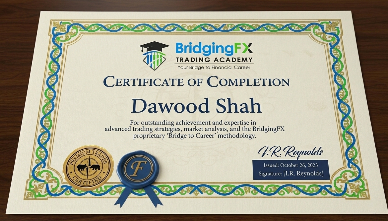 BridgingFX certificate preview